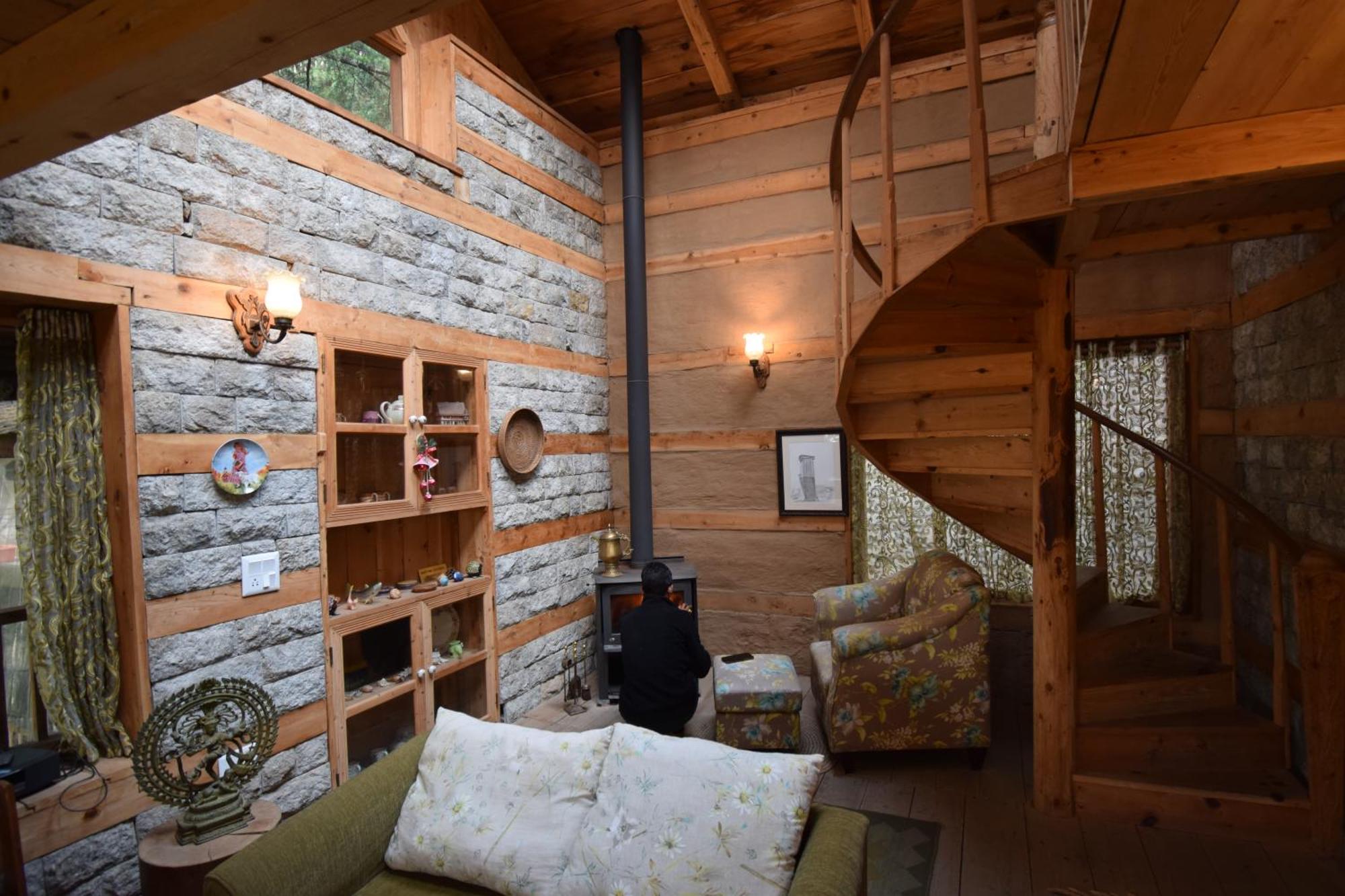 Kudrat - A Boutique Homestay- Tirthan Valley Gushaini المظهر الخارجي الصورة